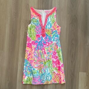 Lily Pulitzer Vibrant Sleeveless Floral Dress - Ryder Dress​